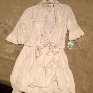 Betsey Johnson Bride Robe & Pajama Set